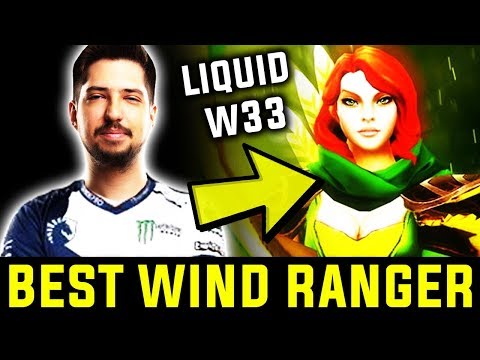 The Reason Why Liquid Is Trying To Get W33 - Best WindRanger In The Dota 2