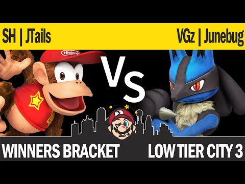 LTC3 Smash4 - SH | JTails (Diddy) vs VGz | Junebug (Lucario) - Winners Bracket