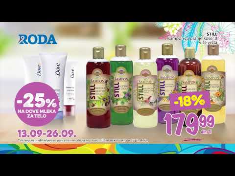 Roda I Lepota i nega 13.09 -26.09.2018.