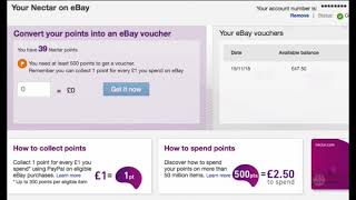 Do You Have A nectar Account Associated With Your eBay Account?