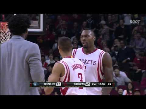 Joey Dorsey block and dunk