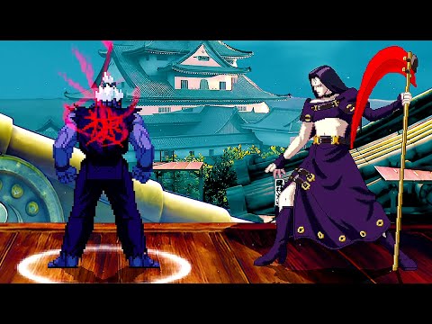 SHIN ONI AKUMA vs TESTAMENT (Guilty Gear) - Must See Amazing ULTIMATE Fights!
