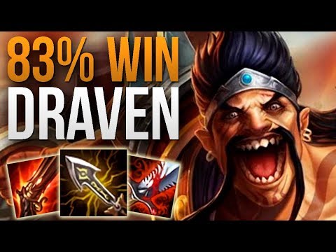 INSANE 83% WIN RATE CHALLENGER DRAVEN | CHALLENGER DRAVEN ADC GAMEPLAY | Patch 9.13 S9