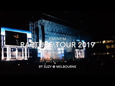 EMINEM RAPTURE TOUR 2019: MCG MELBOURNE - MY FAV SONGS