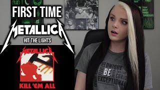 FIRST TIME listening to METALLICA - &quot;Hit the Lights&quot; REACTION