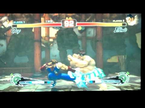 WNF Street Fighter 4 AE DRS Marq Teddy (Guy) vs Mike Ross (E. Honda) 3/27/2013