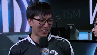 Brutal! Doublelift Trash Talks DIG bot lane and Pobelter