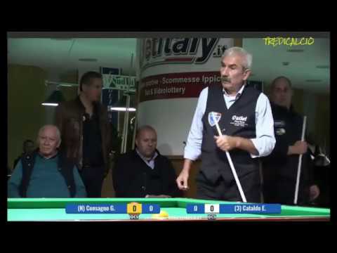 G. CONSAGNO vs. ELIA - CAROLI HOTELS BILLIARD TROPHY - GALLIPOLI 2016