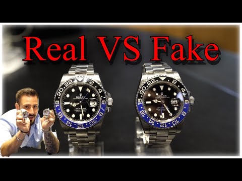 ROLEX BATMAN GMT MASTER II - REAL VS FAKE mit Moritz von der Goldstube München
