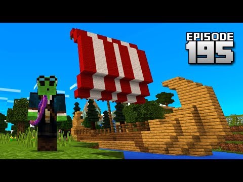 Let's Play Minecraft PE - Ep.195: TRADE SHIP!