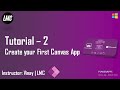Tutorial 2: Create your first Canvas App from scratch