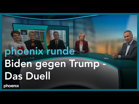 phoenix runde: Biden gegen Trump – Das Duell