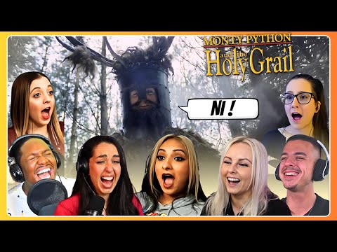 BEST The Knights Who Say "NI!" Reactions 🪴 Monty Python and the Holy Grail Movie Reaction Mashup