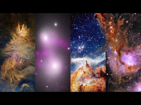 Tour: Cosmic Holiday Greetings From NASA's Chandra X-ray Observatory