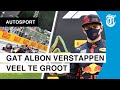 Hierom is trage Albon groot probleem voor Verstappen