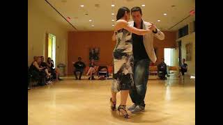 Vania Rey and Eric Lindgren tango in Princeton to Carlos Di Sarli's "Soñemos"
