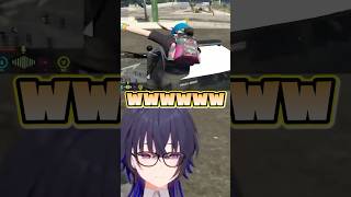 かっこいいエモートが見つかり大興奮ののせさん、撃たれるとおかしい体勢になり大爆笑するのせさん【ぶいすぽ切り抜き】#一ノ瀬うるは #madtown #ぶいすぽ #shorts