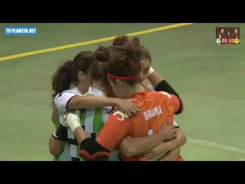 Resumo Futsal Feminino: ARNEIROS 6 x 3 DEL NEGRO - 1ª Divisão AFL - 1ª Fase - 2015/16