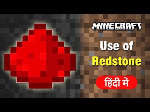 BlackClue Gaming - #1 Use of Redstone - Minecraft | Explained in Hindi | BlackClue Gaming