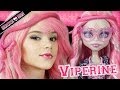 Monster High Viperine Gorgon Doll Makeup Tutorial ...