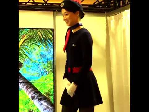 JAL CA制服コレクション 5代目のデザイナーは森英恵さん #shorts #jal #ana