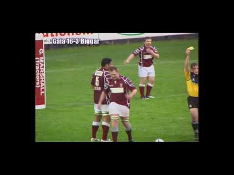 GALA V BIGGAR PREMIER 2 RUGBY - MATCH HIGHLIGHTS - 7 NOVEMBER 2009
