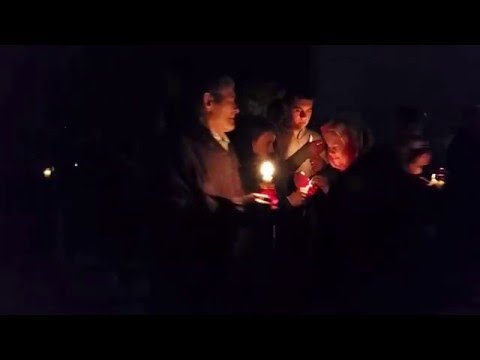 Easter service in Moldova