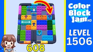 Solusi Level 1506 Color Block Jam