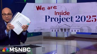 We warned you about Project 2025. Well, it’s here…