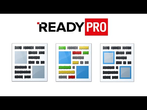 Anteprima del filmato: skin predefinite dei siti Ready Pro