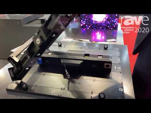 ISE 2020: AOTO GTEK Showcases InnoPad C2.9 Flexible 22.5-Degrees Concave/Convex LED Display