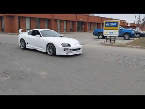 Toyota Supra single turbo HKS Ti Tomei Cams 264