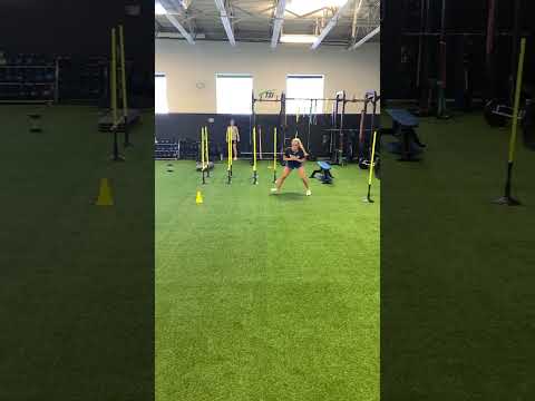 Lateral Shuffle w/Stick