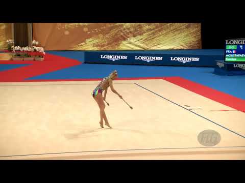 MOUSTAFAEVA Kseniya (FRA) - 2018 Rhythmic Worlds, Sofia (BUL) - Qualifications Clubs