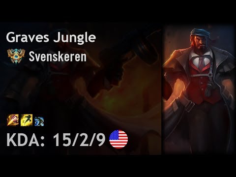 Graves Jungle vs Cho'Gath - Svenskeren - NA Challenger Patch 7.15