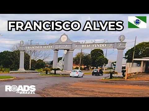 Francisco Alves | POV Dashcam Drive | Paraná, Brazil
