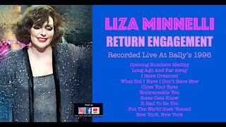 LIZA MINNELLI RETURN ENGAGEMENT Live at Bally&#39;s 1996