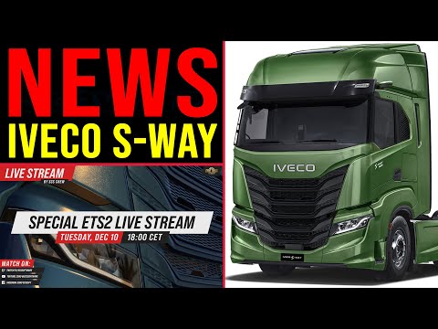 ETS2 NEWS 🚨 ANKÜNDIGUNG: IVECO S-Way kommt !?!  ᐅ NEW SCS Truck