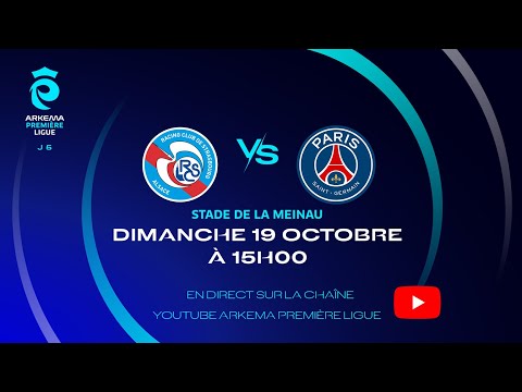 J5 I RC Strasbourg vs PSG en replay I ARKEMA Première Ligue 2025-2026
