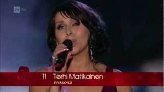 Tangomarkkinat 2012 - Terhi Matikainen - Lapin tango - Finaalin karsinta 12.7.2012