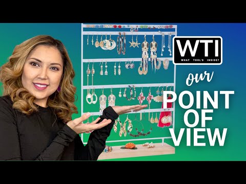 JAZUIHA Earrings Organizer - WTI product video review