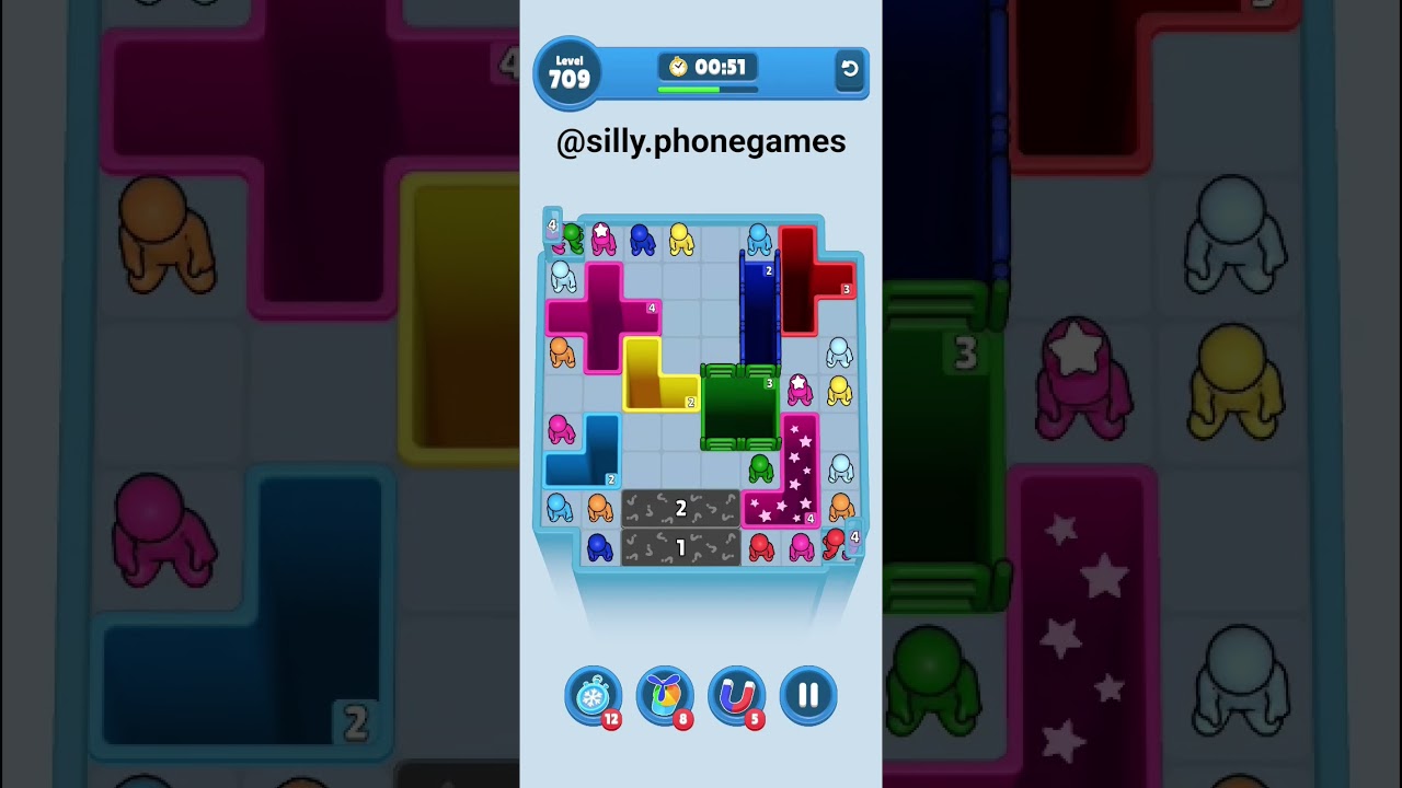 Drop Away Level 709 Walkthrough Solution