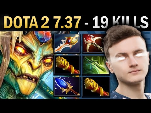 Medusa Gameplay Miracle with Rapier and 19 Kills - Dota 2 7.38