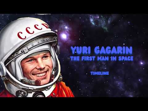 Yuri Gagarin the first man in space