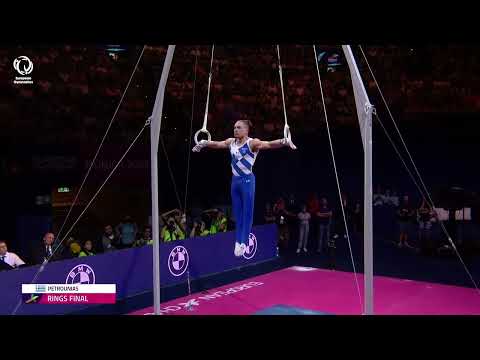 Eleftherios PETROUNIAS (GRE) - 2022 European Champion, rings