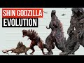 Evolution Of Shin Godzilla Size Comparison