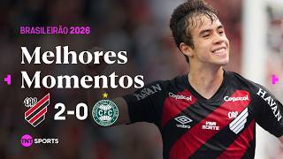 ATHLETICO VOLTA A VENCER ATLETIBA APÓS SEIS TROPEÇOS EM CLÁSSICOS I ATHLETICO 2 X 0 CORITIBA