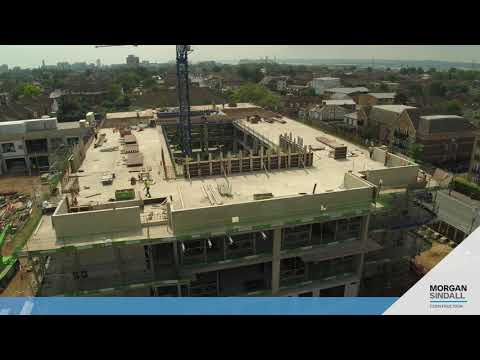 Drone footage - St Marks School, Morgan Sindall Construction