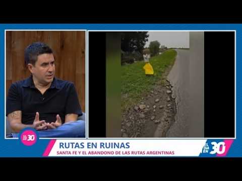 #RUTAS argentinas destruidas que pasan por #SANTAFE