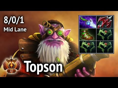 Topson Sniper ft. Resolut1on Lycan.17 mins GGWP. Full game. Dota 2
